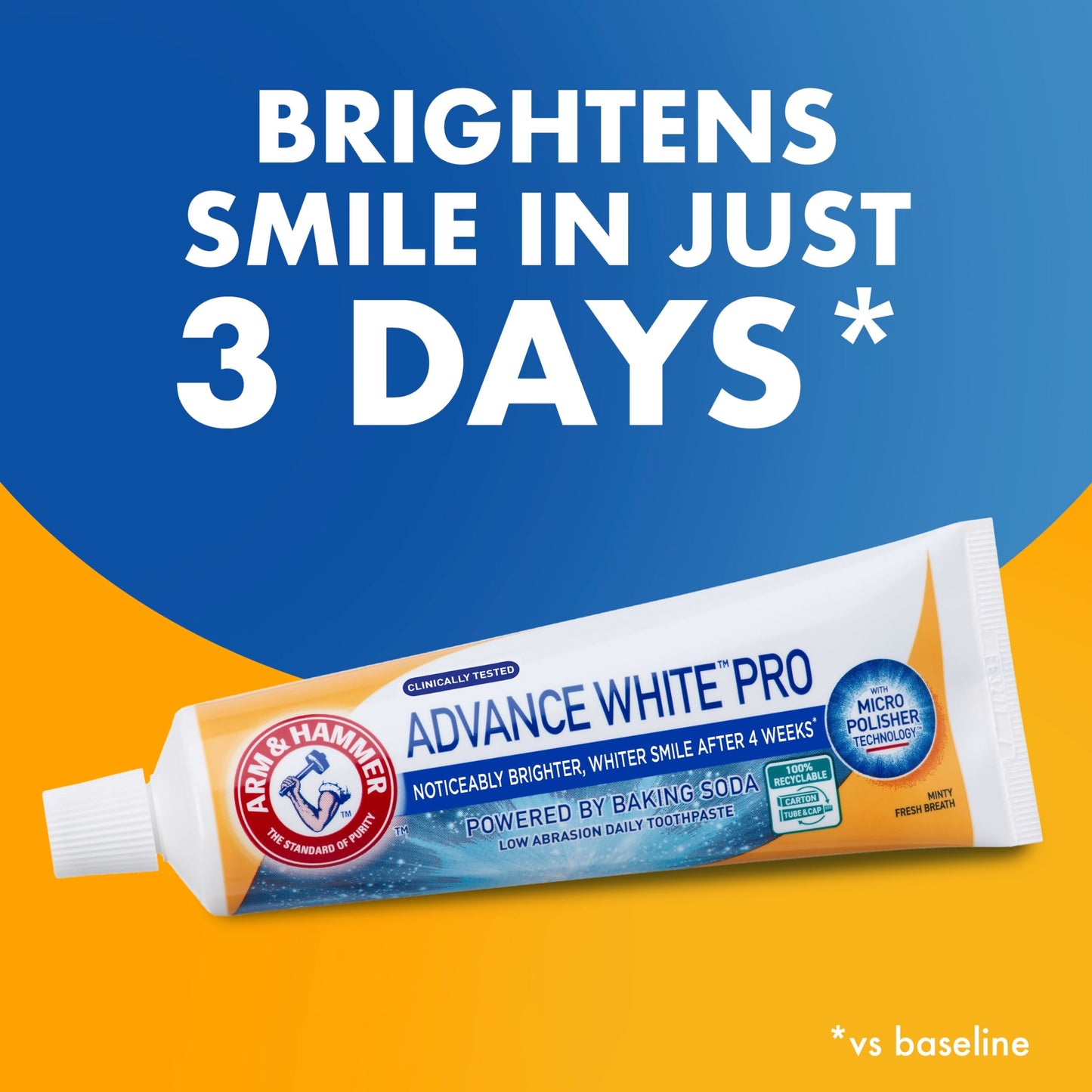Arm & Hammer Advanced White Pro Toothpaste 75Ml — image 2