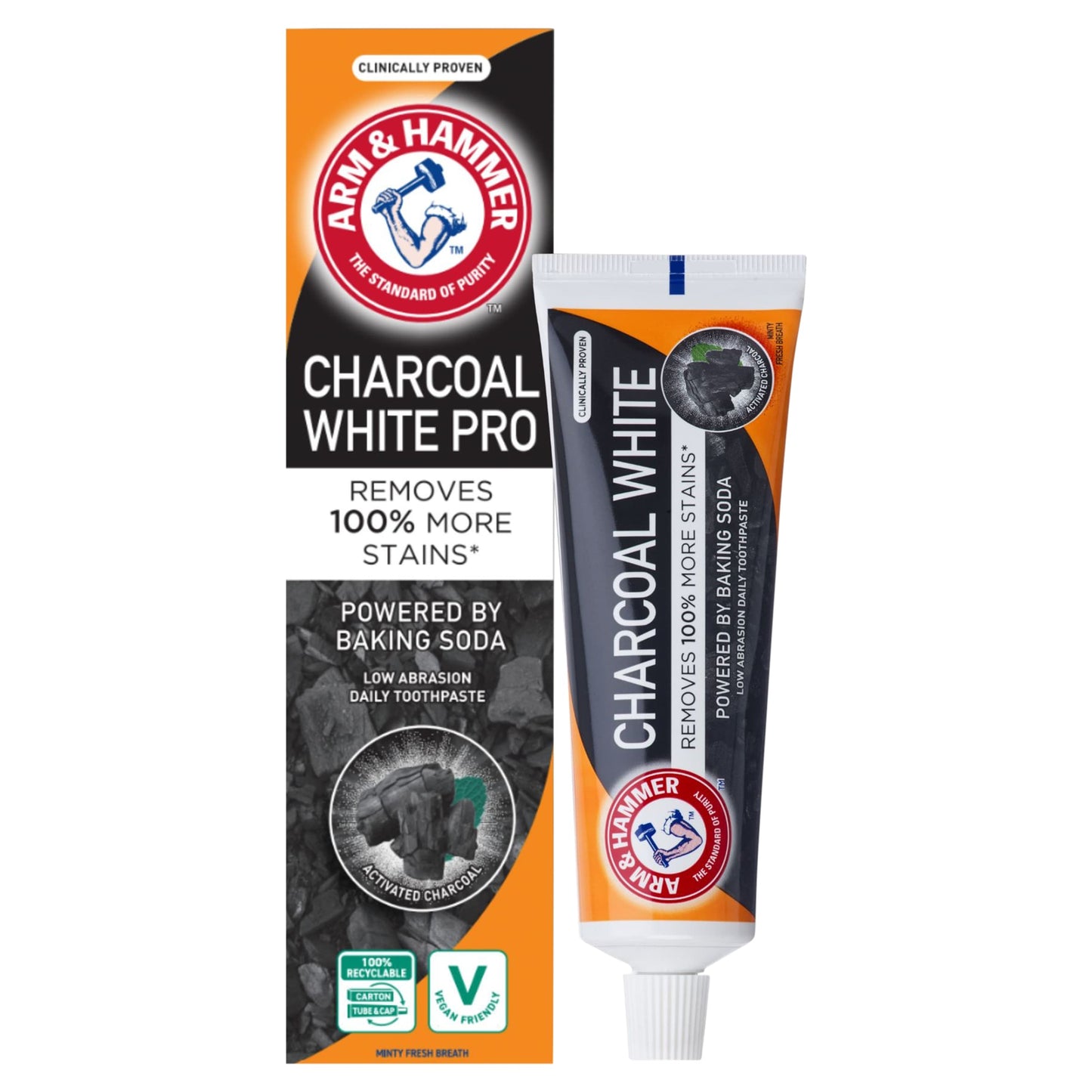 Arm & Hammer Charcoal White 75Ml — image 1