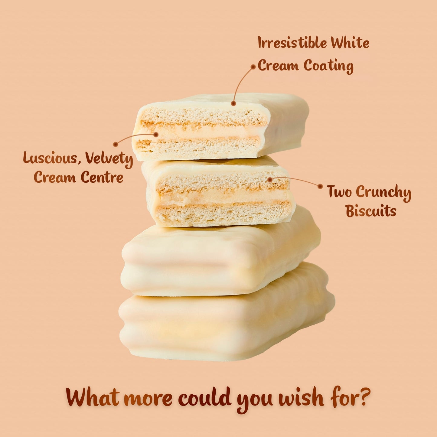 Arnott's Tim Tam White Biscuit Bar 165g — image 2