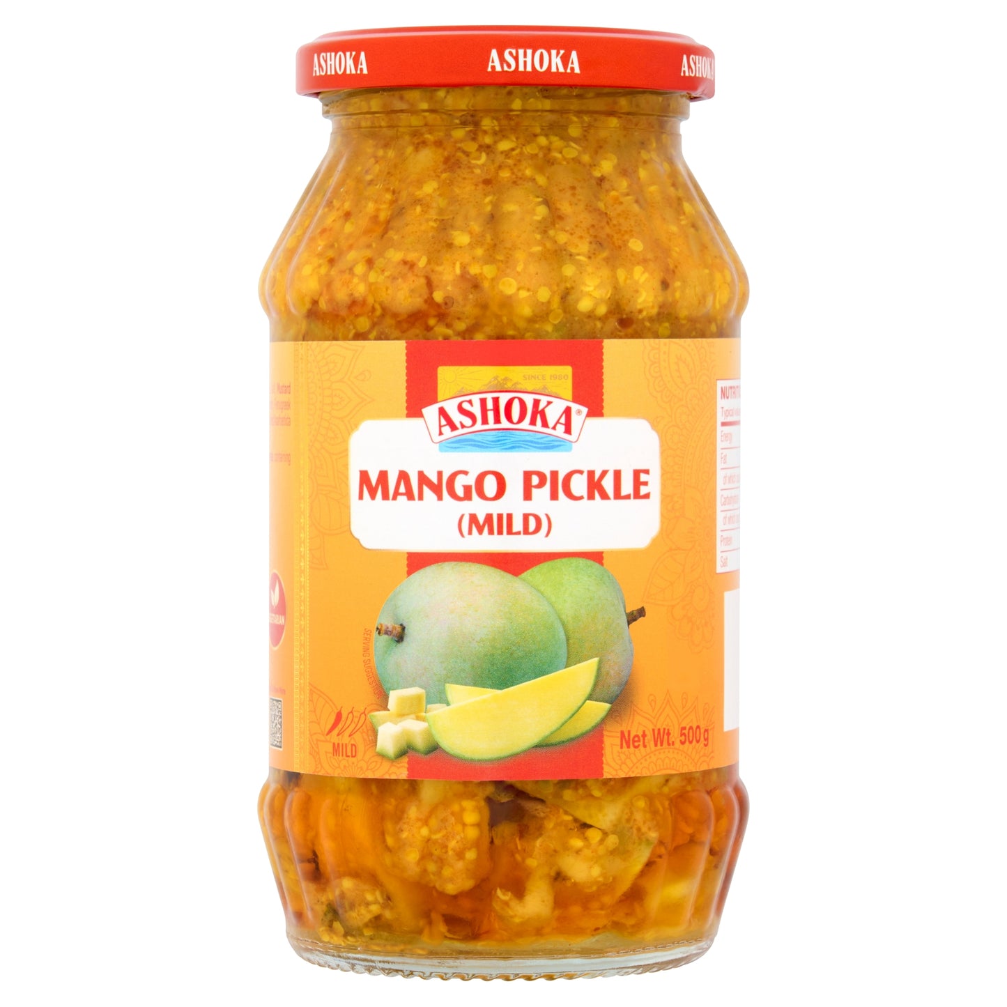 Ashoka Mango Pickle Mild 500G — image 1