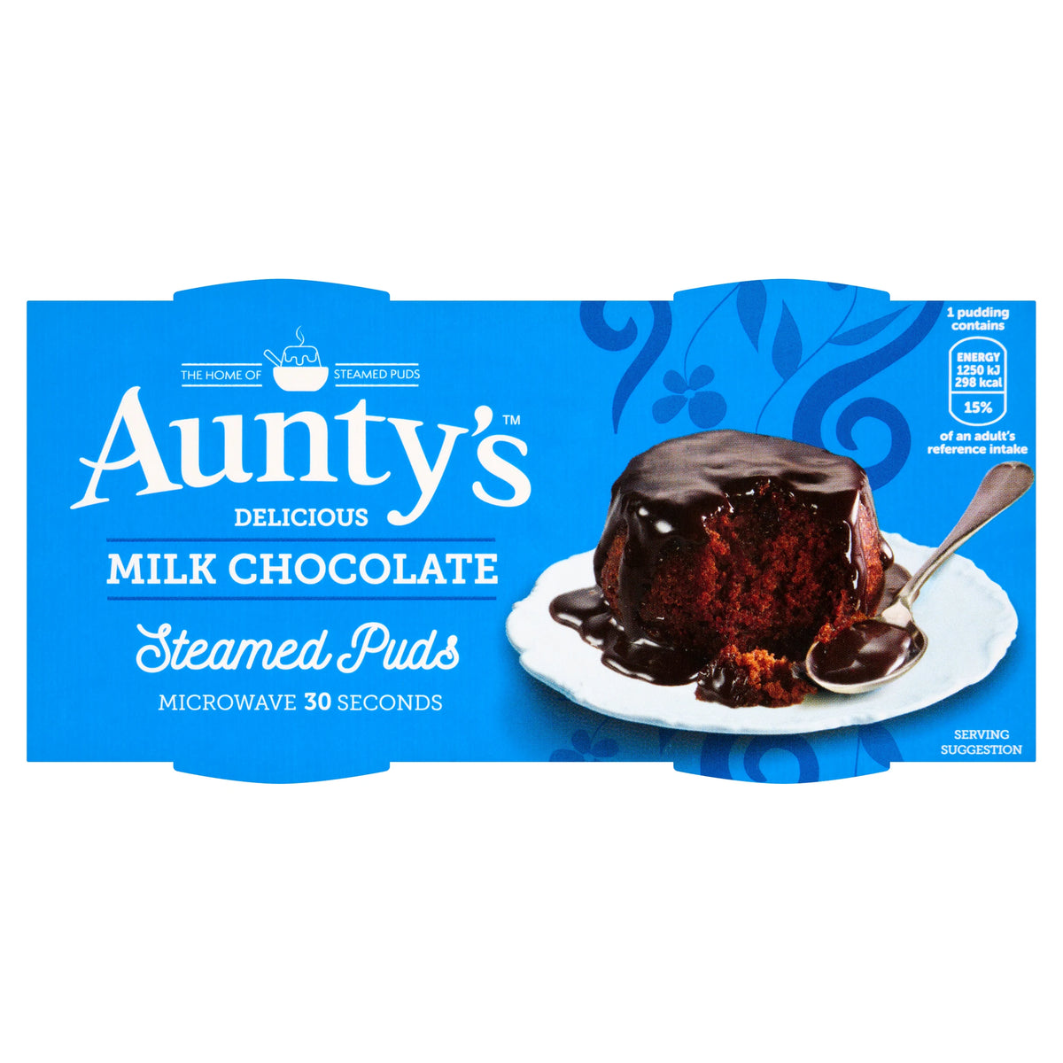 Auntys Chocolate Puddings 2 X 95G — image 1