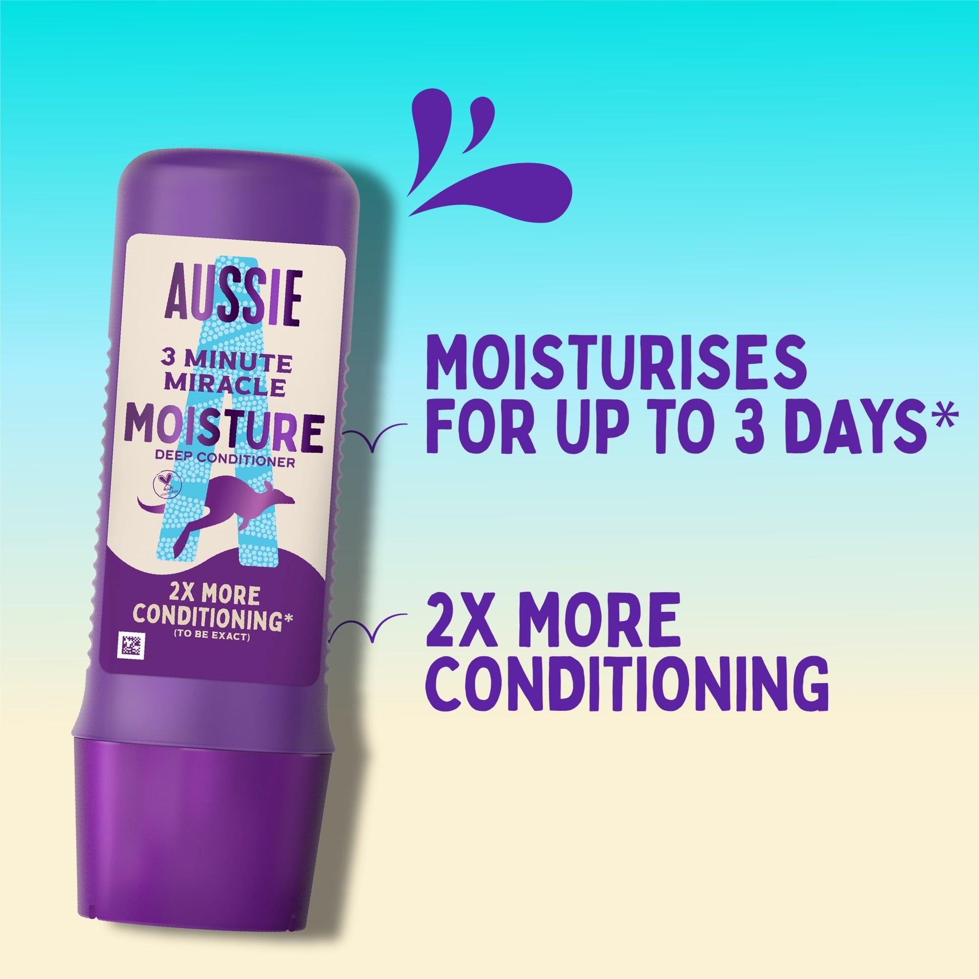 Aussie 3 Minute Miracle Moisture Hair Treatment 250ml — image 2