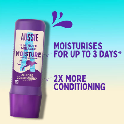 Aussie 3 Minute Miracle Moisture Hair Treatment 250ml — image 2
