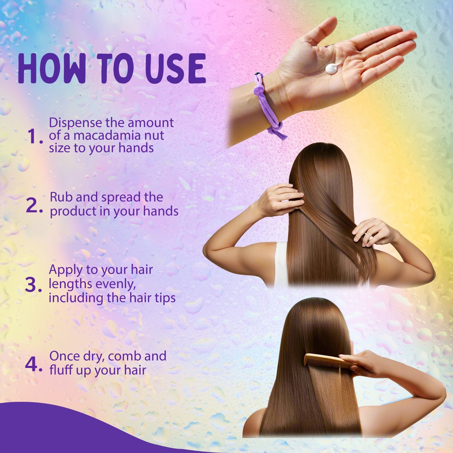 Aussie Frizz Off 24H Anti- Frizz Leave in Serum 160ML — image 4