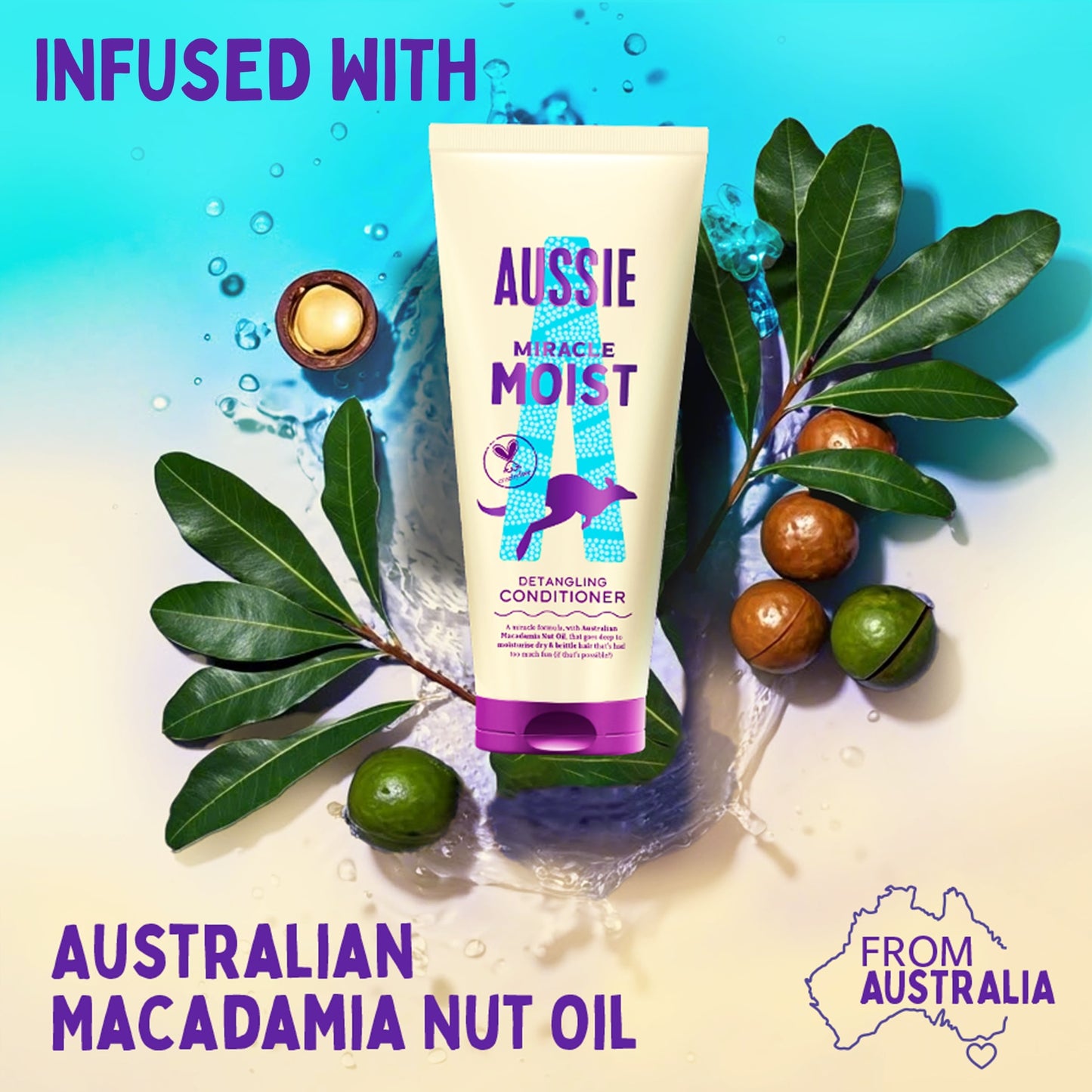 Aussie Miracle Moist Detangling Conditioner 275ml — image 4