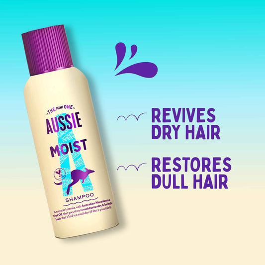 AUSSIE Miracle Moist Shampoo 100ml 100ml pack shot