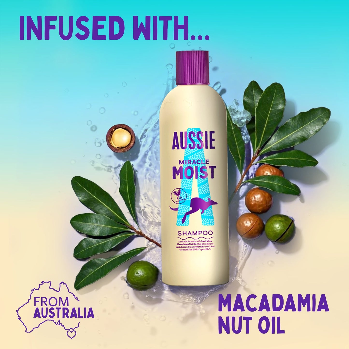 Aussie Miracle Moist Shampoo 300Ml — image 4