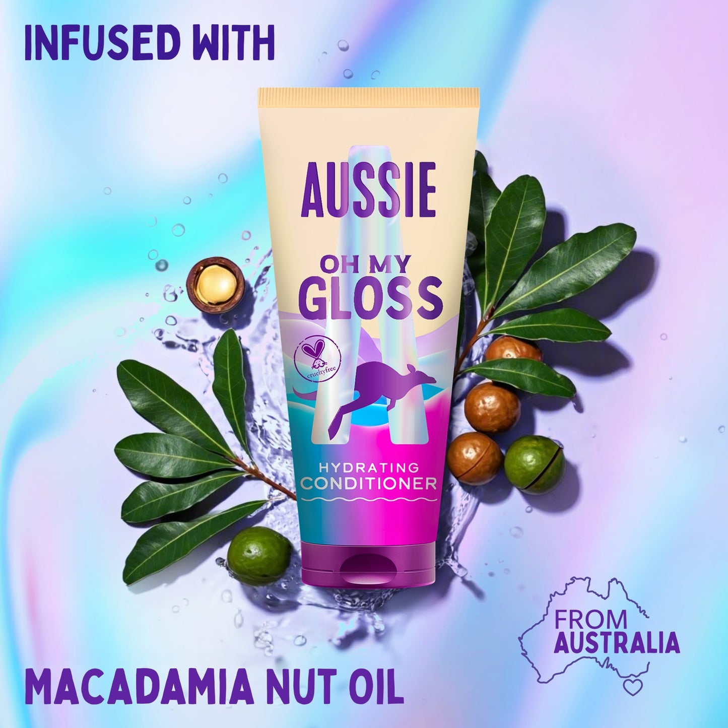 Aussie Oh My Gloss Hydrating Conditioner 200ml — image 4