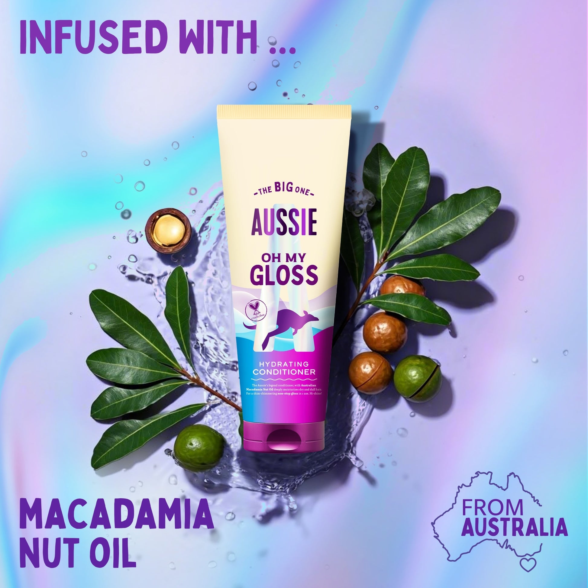 Aussie Oh my Gloss Hydrating Conditioner 275ml — image 4