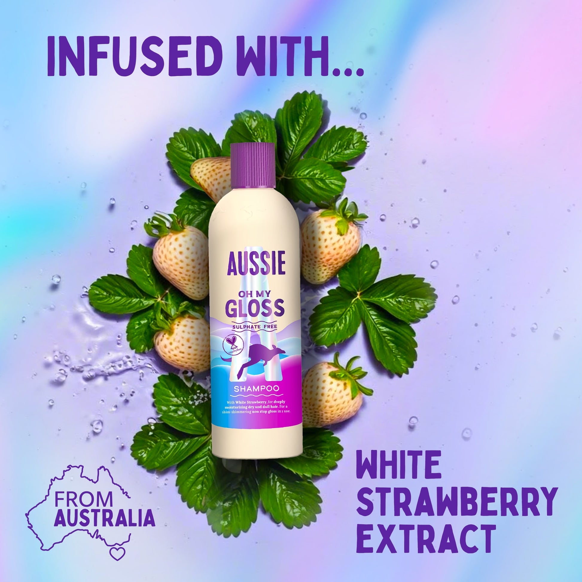 Aussie Oh My Gloss Hydrating Shampoo 300ml — image 4