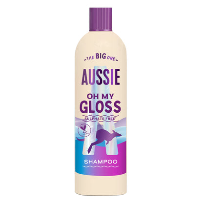 Aussie Oh My Gloss Sulphate Free Shampoo 400ml — image 1