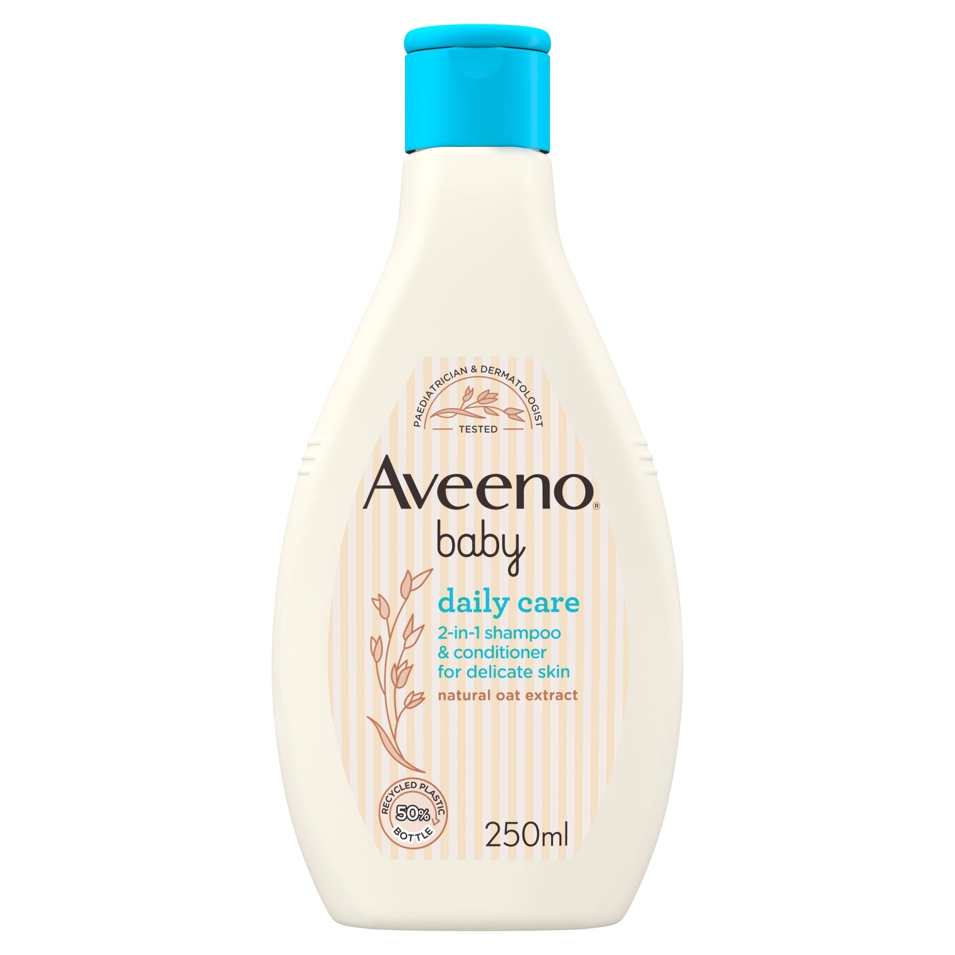 Aveeno Baby Daily Care 2-in-1 Shampoo & Conditioner 250ml — image 1