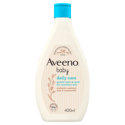 Aveeno Baby Daily Care Gentle Bath & Wash For Sensitive Skin 400ml — image 1