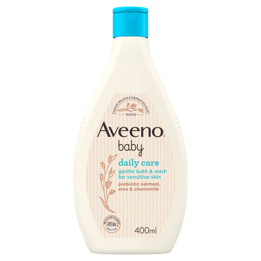 Aveeno Baby Daily Care Gentle Bath & Wash For Sensitive Skin 400ml — image 1