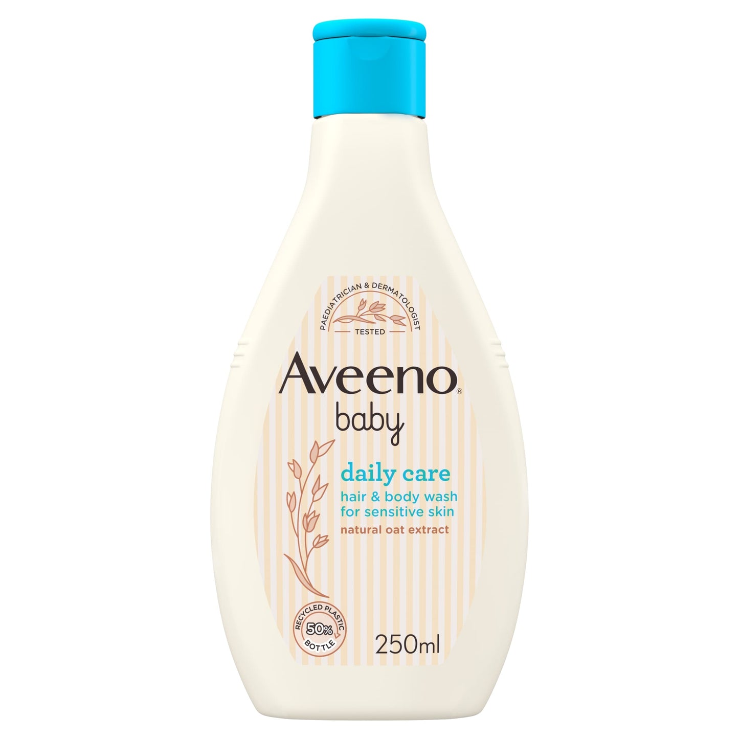 Aveeno Baby Daily Care Hair & Body Wash For Sensitive Skin 250ml — image 1