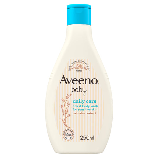 Aveeno Baby Daily Care Hair & Body Wash For Sensitive Skin 250ml — image 1