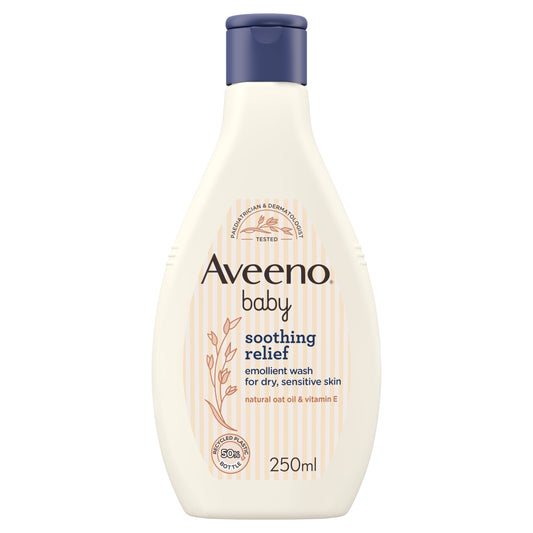 Aveeno Baby Soothing Relief Emollient Baby Wash for Dry Skin 250ml — image 1