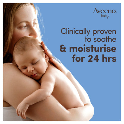 Aveeno Baby Soothing Relief Emollient Cream Baby Lotion Dry Skin 150ml — image 2