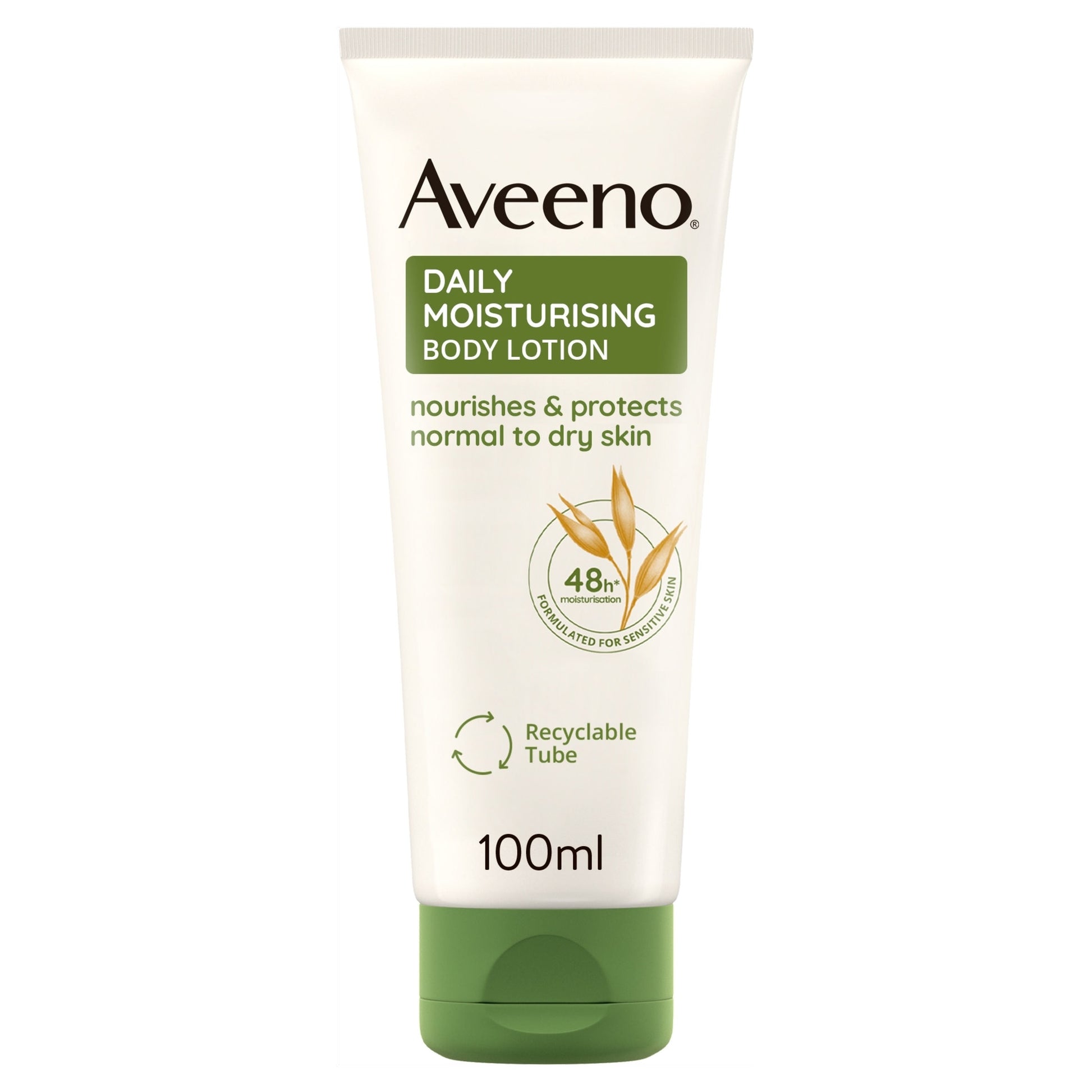 Aveeno Daily Moisturising Body LotionFragrance Free 100ml — image 1