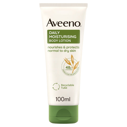 Aveeno Daily Moisturising Body LotionFragrance Free 100ml — image 1