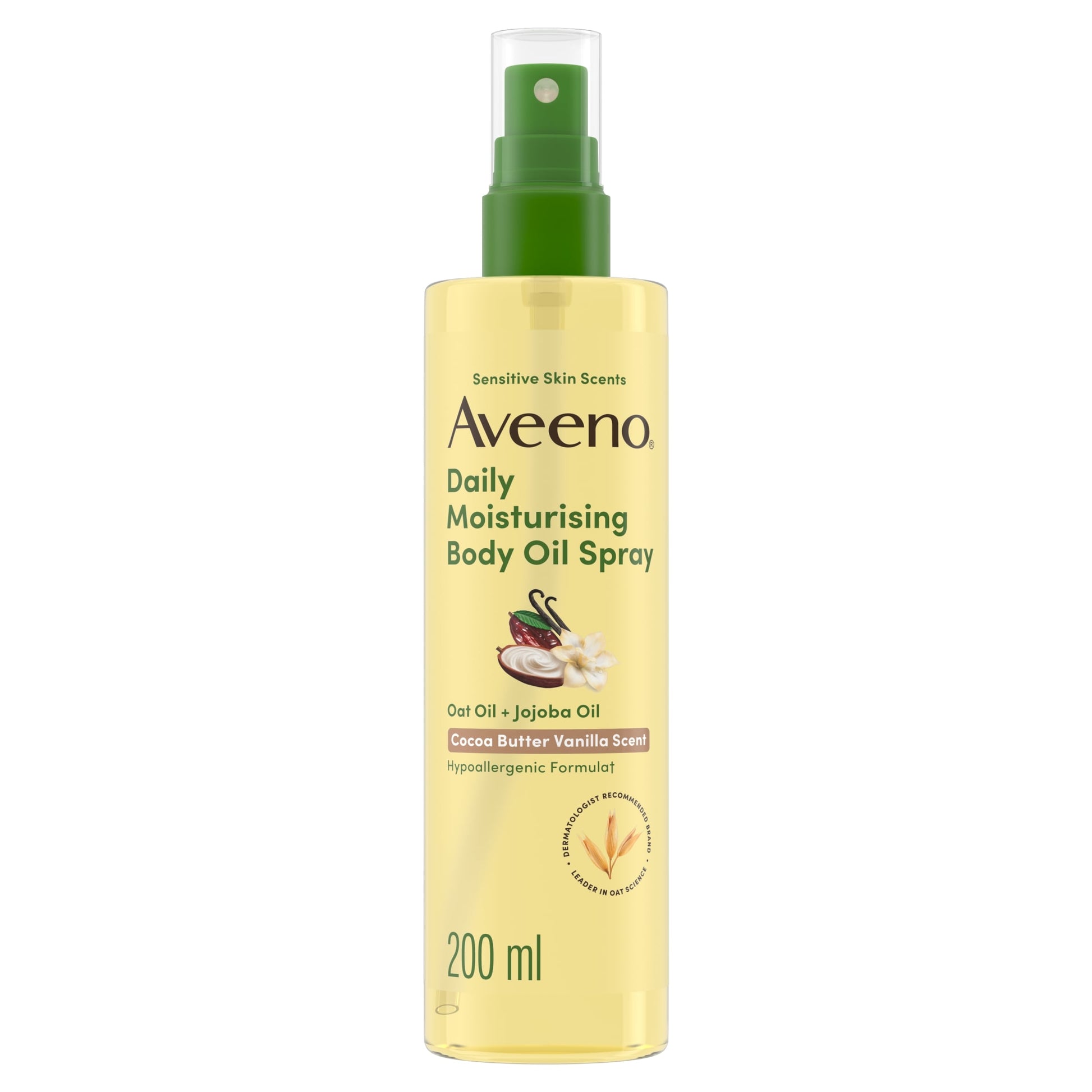 Aveeno Daily Moisturising Body Oil Spray 200ml — image 1