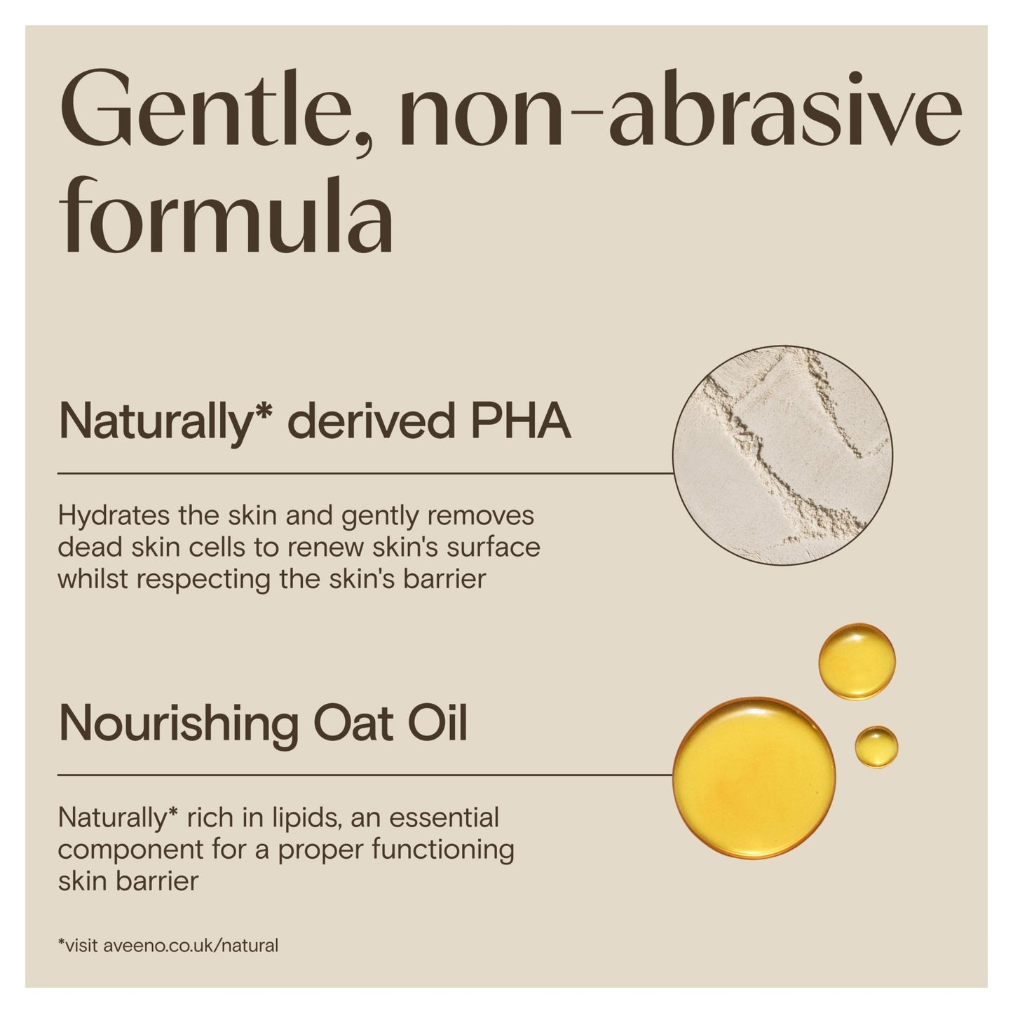 Aveeno Face CALM & RESTORE Gentle Exfoliating Face Scrub Wash 150ml — image 3