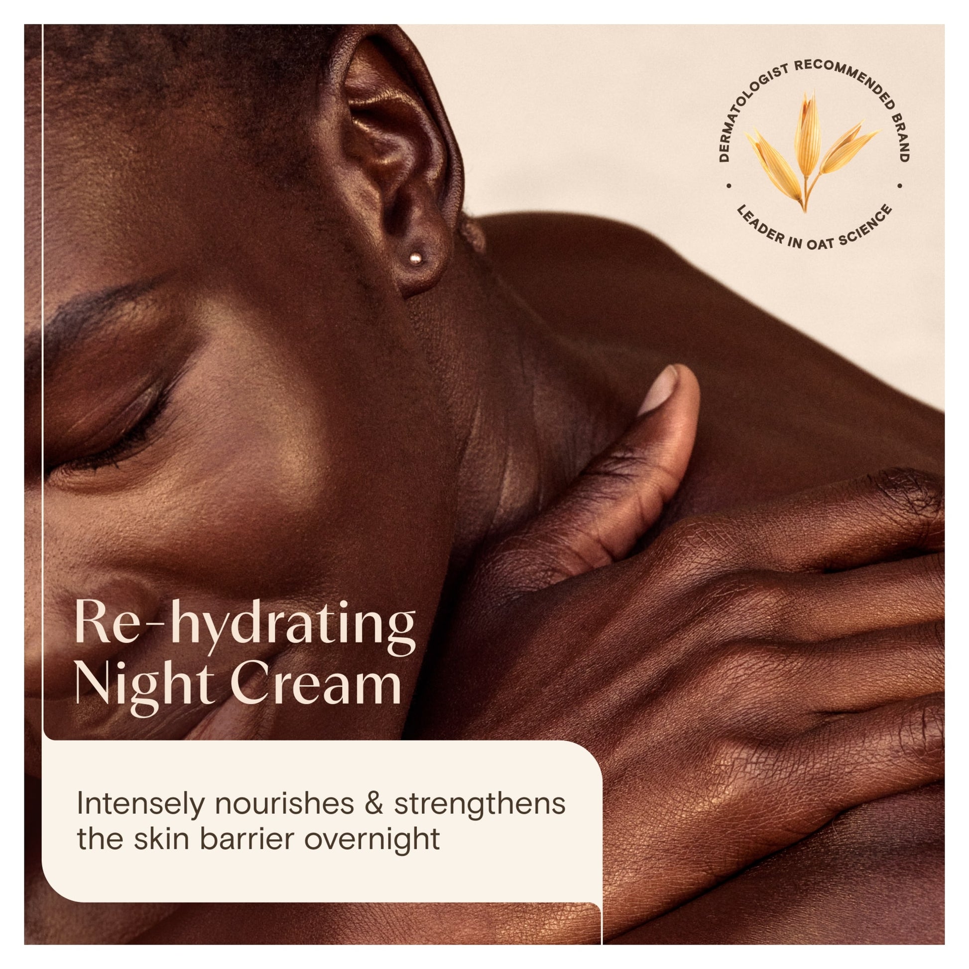Aveeno Face CALM & RESTORE Night Face Cream Moisturiser 50ml — image 2