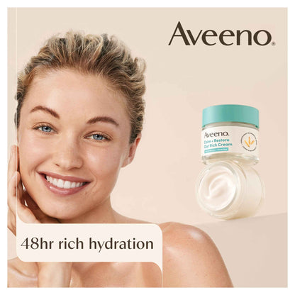 Aveeno Face Calm + Restore Oat Rich Cream 50ml