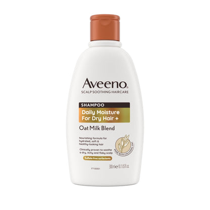 Aveeno Hydrating Oat Milk Scalp Soothing Shampoo for Dry Hair 300ml — image 1