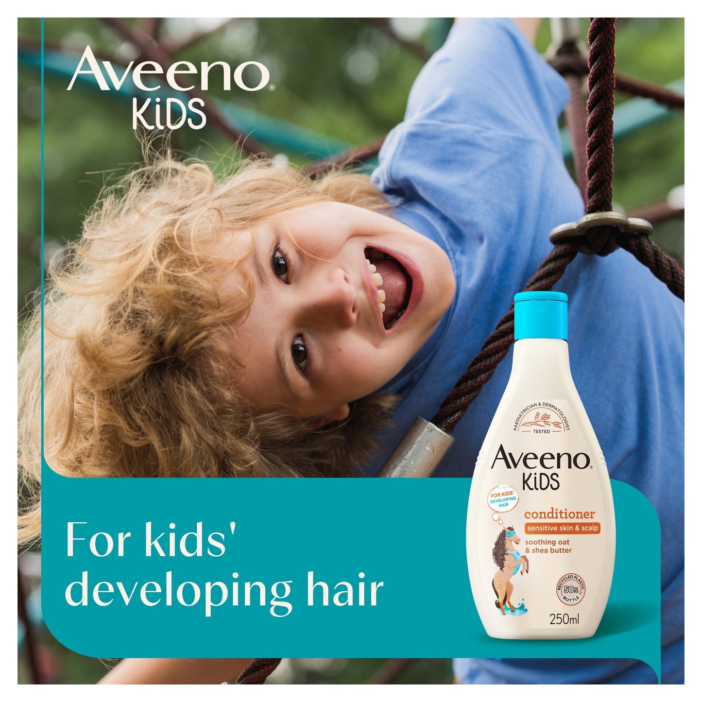 Aveeno Kids Conditioner with Soothing Oat & Shea Butter 250ml — image 2