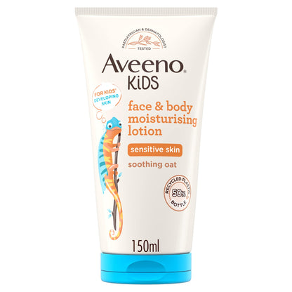 Aveeno Kids Moisturising Face & Body Lotion Kids Moisturiser 150ml — image 1