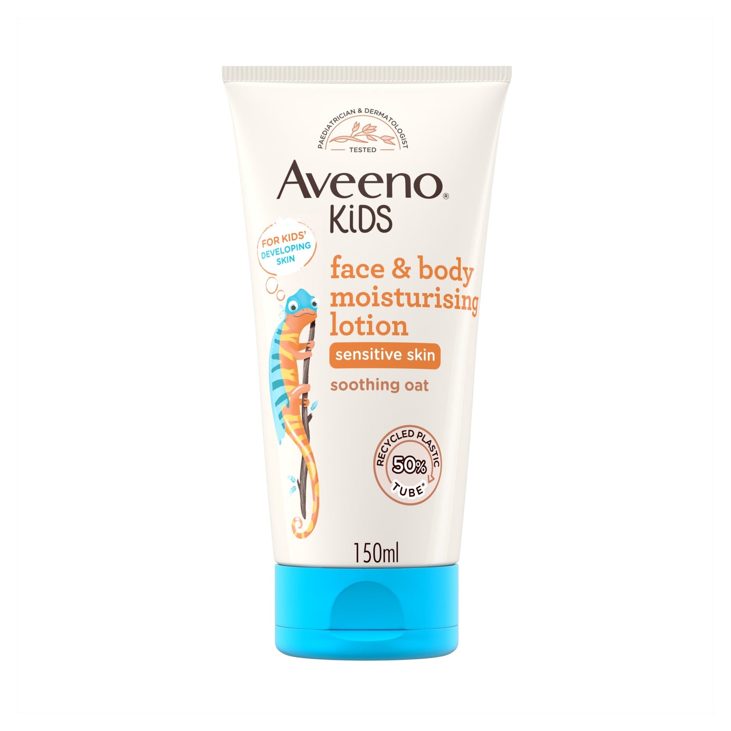 Aveeno Kids Moisturising Face & Body Lotion Kids Moisturiser 150ml — image 2