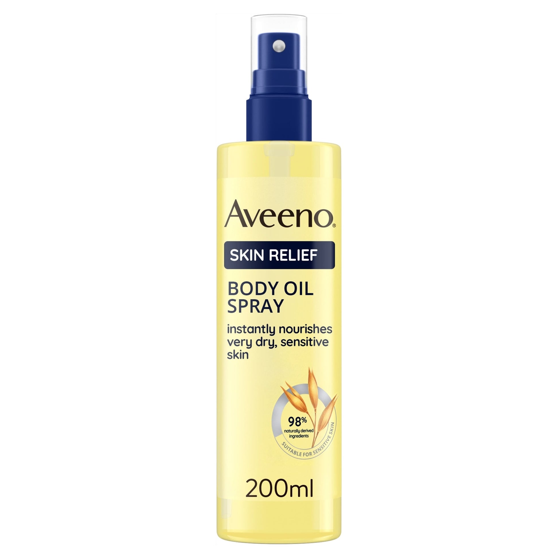 Aveeno Skin Relief Body Oil Spray Moisturiser for Sensitive Skin 200ml — image 1