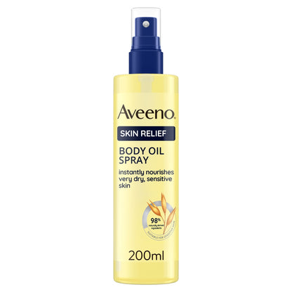 Aveeno Skin Relief Body Oil Spray Moisturiser for Sensitive Skin 200ml — image 1