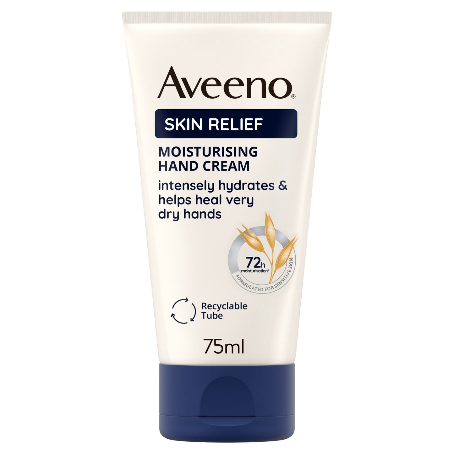 Aveeno Skin Relief Hand Cream Moisturiser for Very Dry Skin 75ml — image 1
