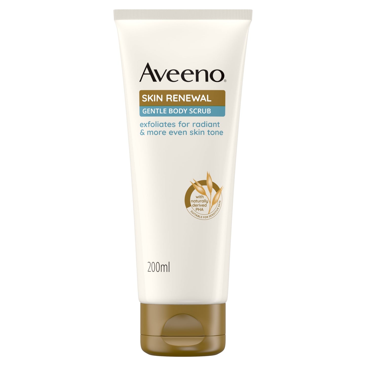 Aveeno Skin Renewal Gentle Body Lotion Scrub Rough & Bumpy Skin 200ml — image 1
