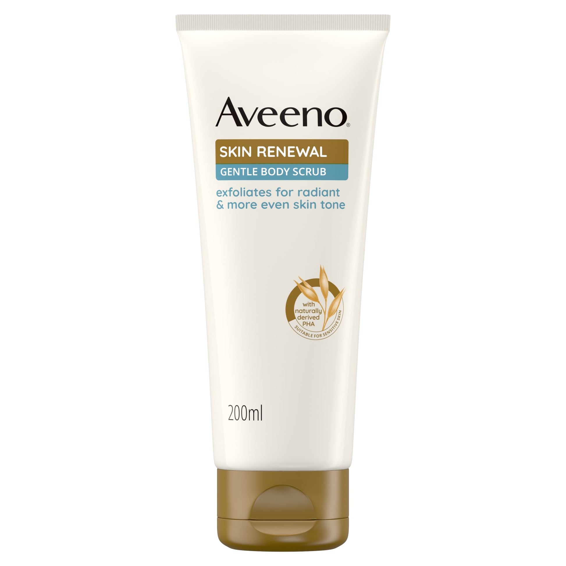 Aveeno Skin Renewal Gentle Body Lotion Scrub Rough & Bumpy Skin 200ml — image 1