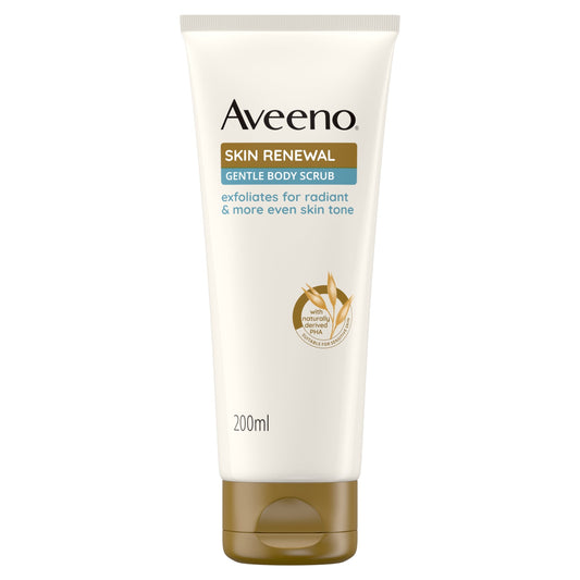 Aveeno Skin Renewal Gentle Body Lotion Scrub Rough & Bumpy Skin 200ml — image 1