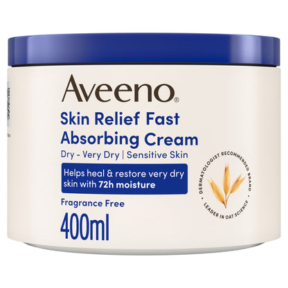 Aveeno SKN REL Fast Absorbing Cream 400ml — image 1