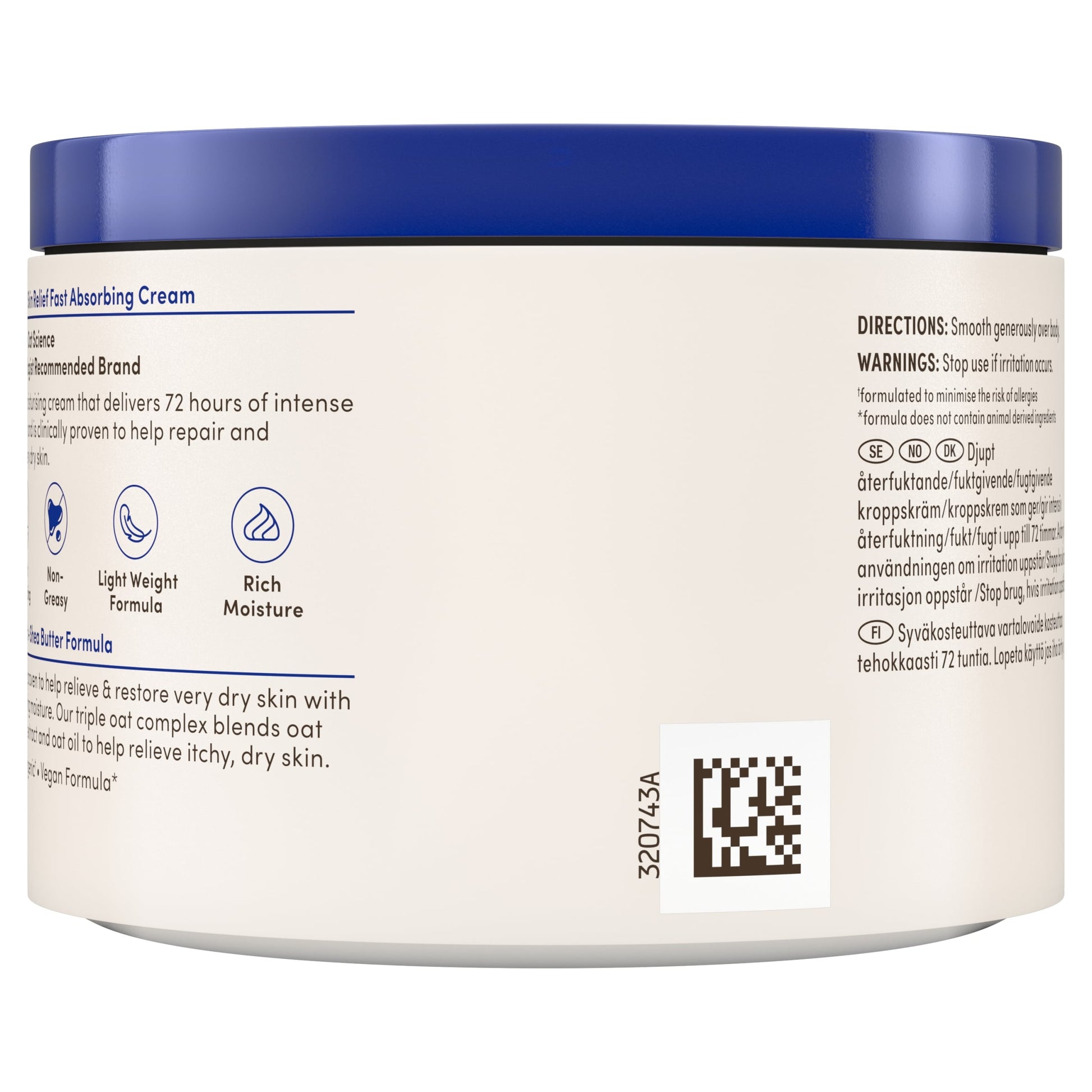 Aveeno SKN REL Fast Absorbing Cream 400ml — image 4