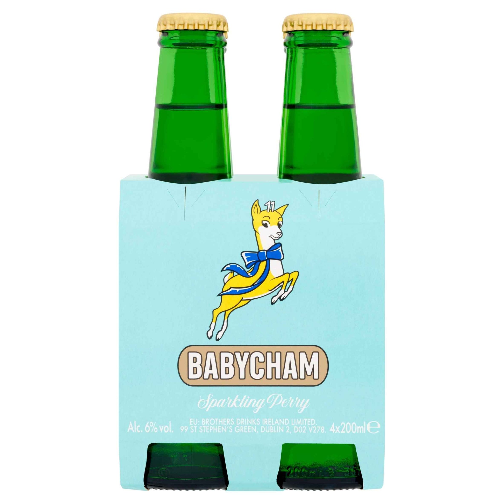 BABYCHAM Sparkling Perry 4 X 200ml