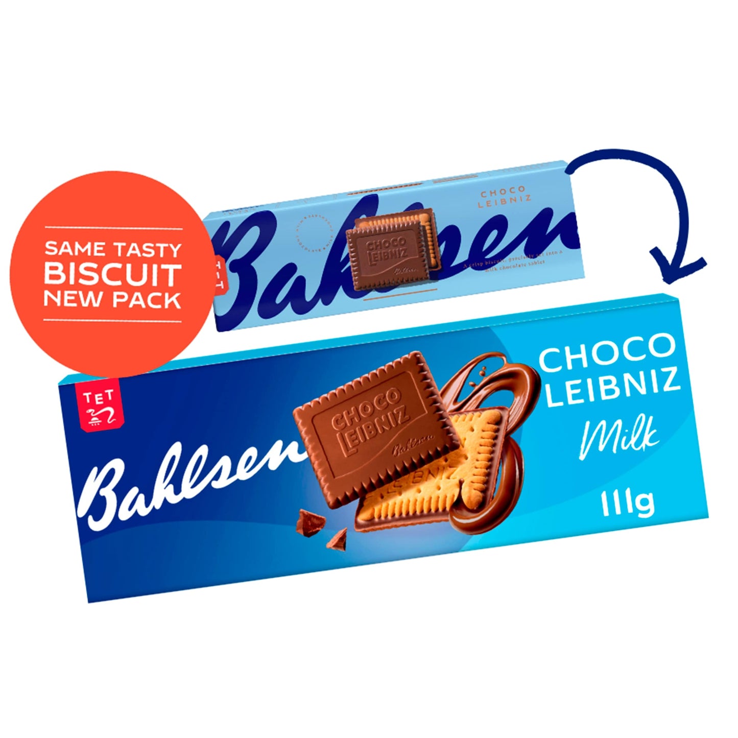 Bahlsen Choco Leibniz Milk Chocolate Biscuits 111g — image 2