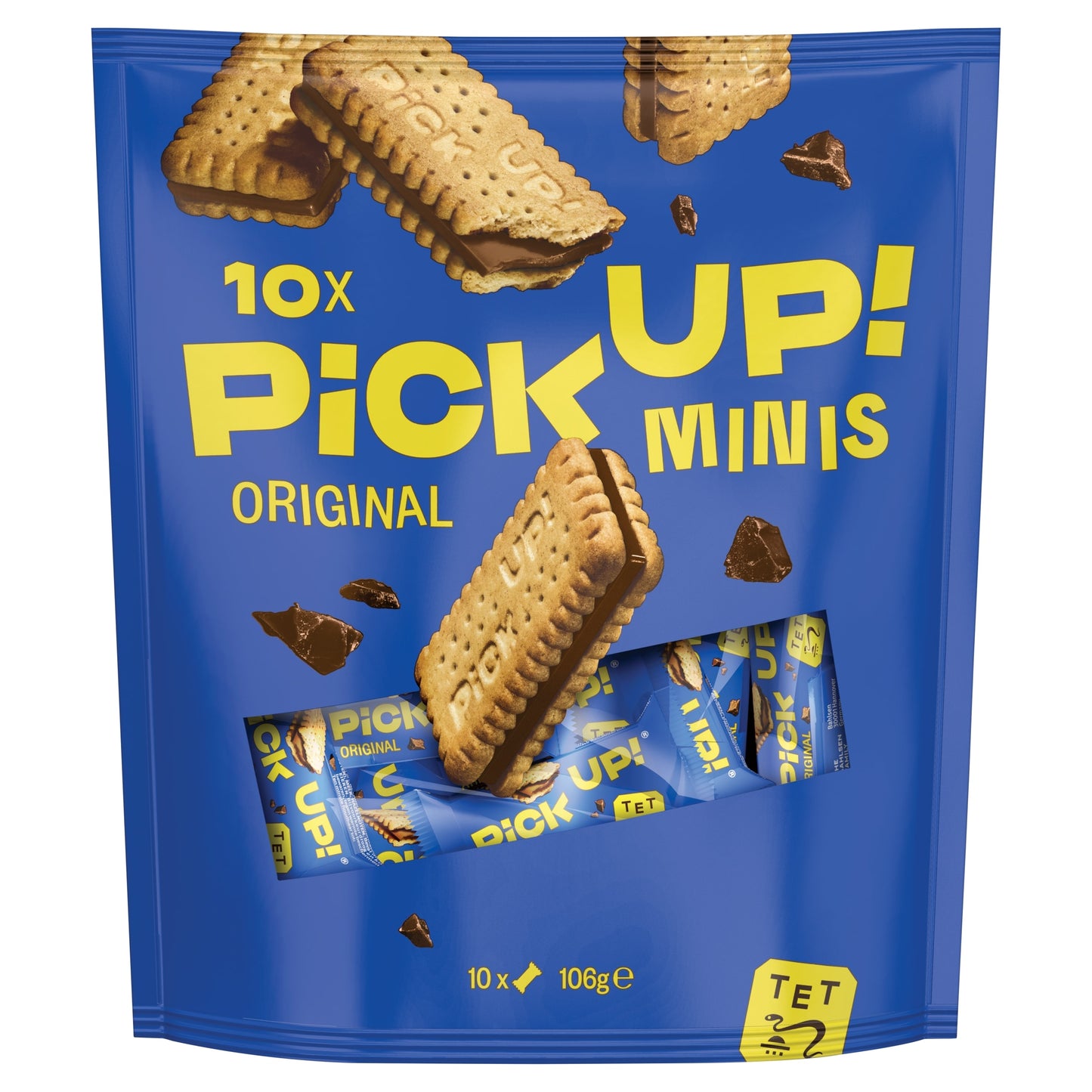Bahlsen Pick Up! Minis Milk Chocolate 10.6Gx10 — image 1