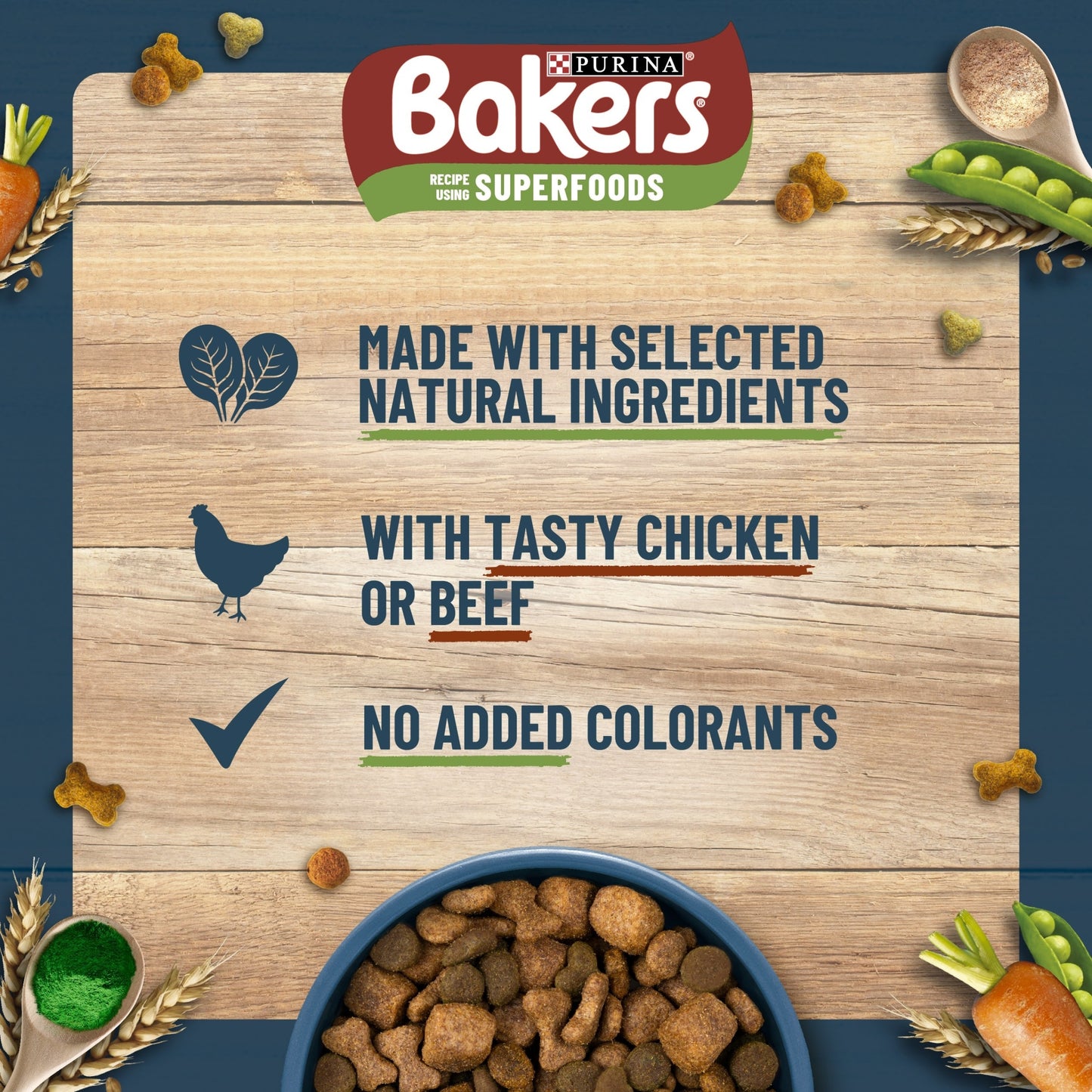 Bakers Adult Dry Dog Food Beef and Veg 12kg — image 7