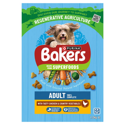 BAKERS Chicken with Vegetables Dry Dog Food 1.2kg — image 2