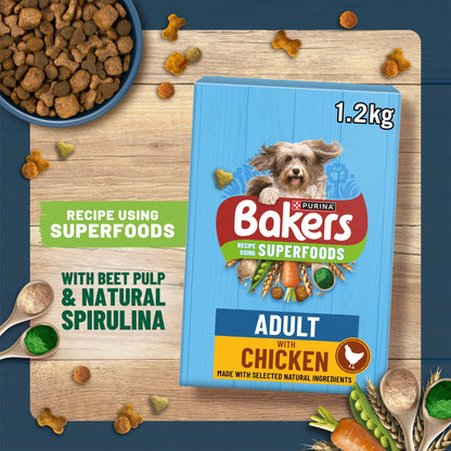 BAKERS Chicken with Vegetables Dry Dog Food 3kg — image 6