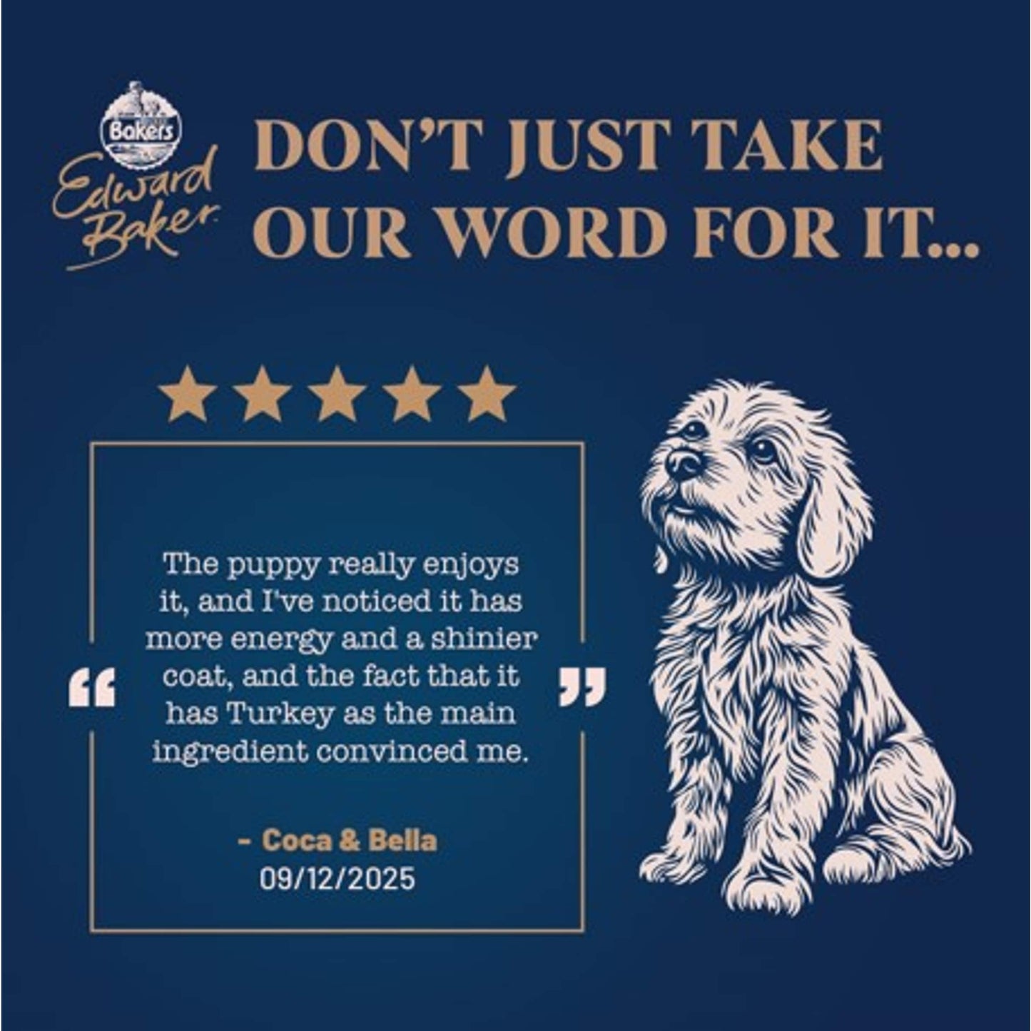 BAKERS Edward Baker Puppy Turkey Dry Dog Food 2kg — image 6