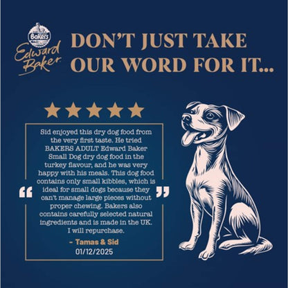 BAKERS Edward Baker Small Dog Turkey Dry Dog Food 2kg — image 4