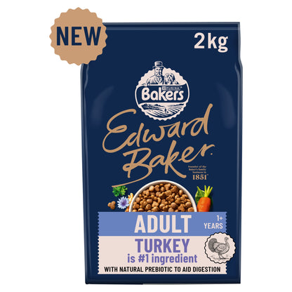 BAKERS Edward Baker Turkey Dry Dog Food 2kg — image 1