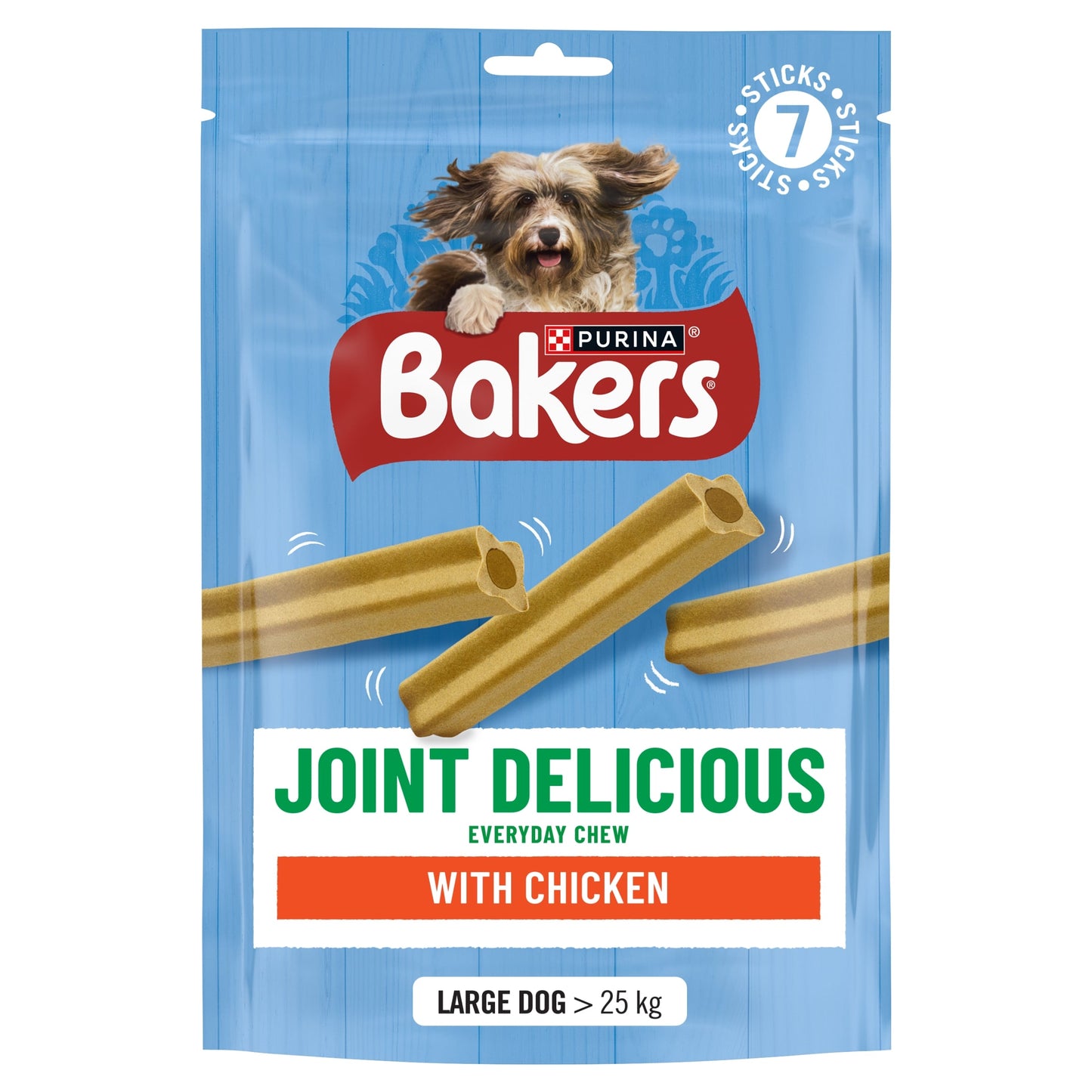 BAKERS Joint Delicious Large Chicken Dog Chews 240g — image 1